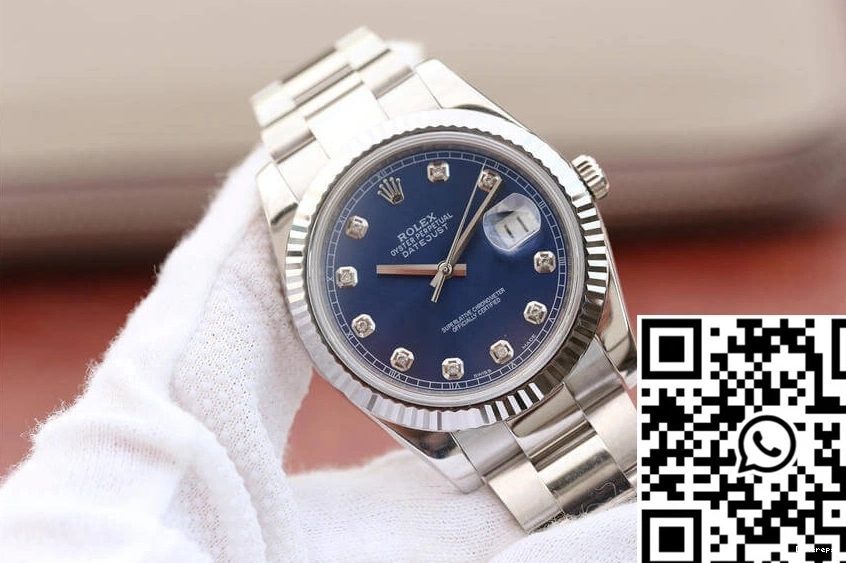 Factory M126334-0015 Datejust EW Blue Dial Rolex 0520